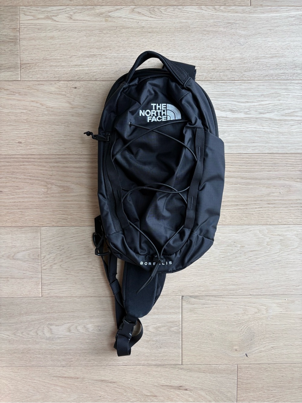 The North Face Black Borealis Sling Pack - Picture 1 of 5